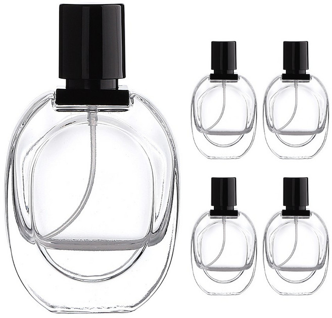 다알리 투명 30ml 향수 공병 스크류타입 용기 만들기 재료 퍼퓸 스프레이 유리 DIY, 5개