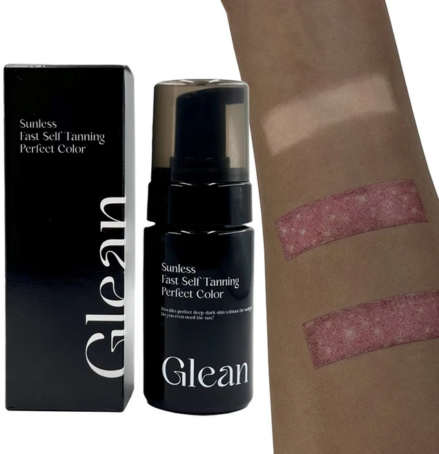 그을린 패스트 선리스 셀프태닝 무스 - 딥다크, 1개, 90ml - 쿠팡