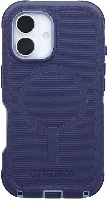 OtterBox 오터박스 아이폰 16 프로 (전용) 디펜더 시리즈 맥세이프 케이스 - 나이트 리버스 (옐로우 & 블랙) 내장 자석 스크린리스 견고하고 내구성 포트 보호 5075