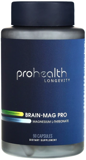 프로헬스 롱제비티 ProHealth Longevity 브레인-매그 프로 마그네슘 L-트레온산 캡슐 90정캡슐 1정당 48mg138566원산지:기타, ProHealth Longevity (프로헬스 롱제비티 - 쿠팡