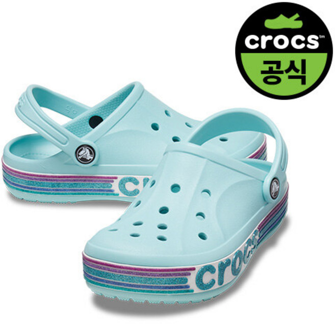 크록스 유아 BAYABAND RAINBOW GLITTER CLG T PWA (24SKCL209731) _