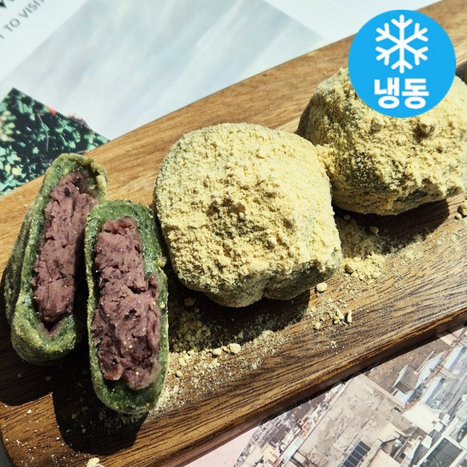 떡공방형제 쑥찹쌀떡 쑥떡, 30개, 80g