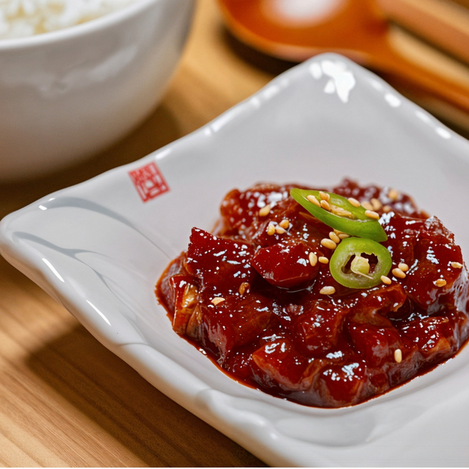 남경식품 순살 숙성 꽃게장 양념게장 밥반찬, 1개, 250g