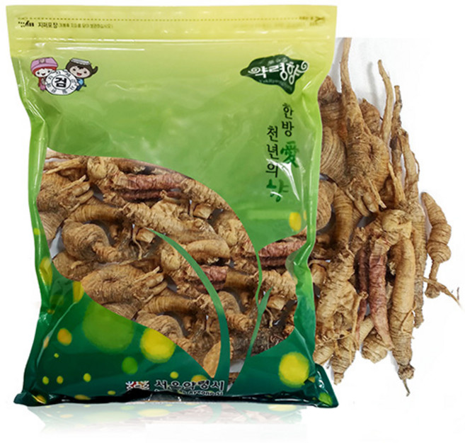 천년약초 국내산 자연산 잔대 200g 사삼, 1개