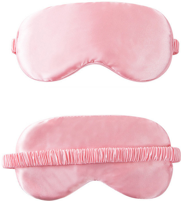 스테디얼 심플 고급 실크 수면안대 1+1