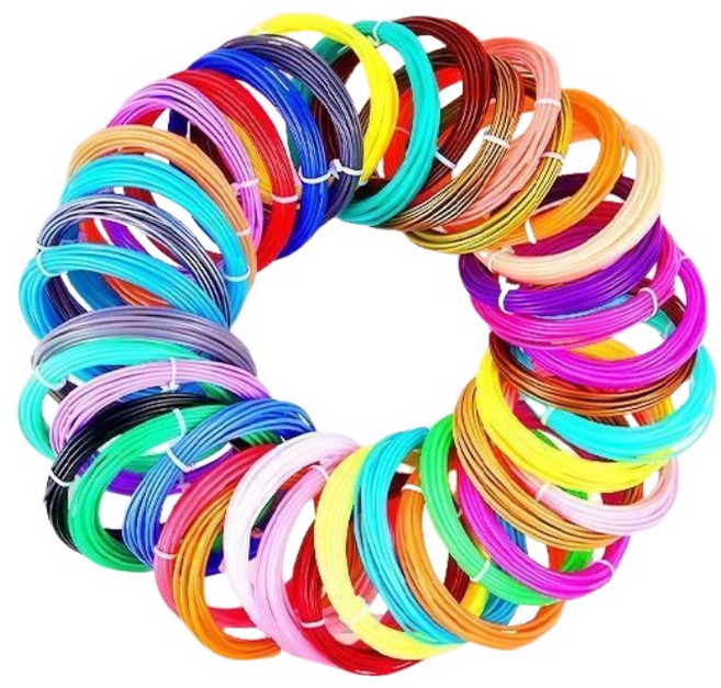 3D列印筆 低溫安全DIY手作繪畫筆, 1個裝, 3D 列印筆專用低溫耗材10捲20M, 卡皮巴拉