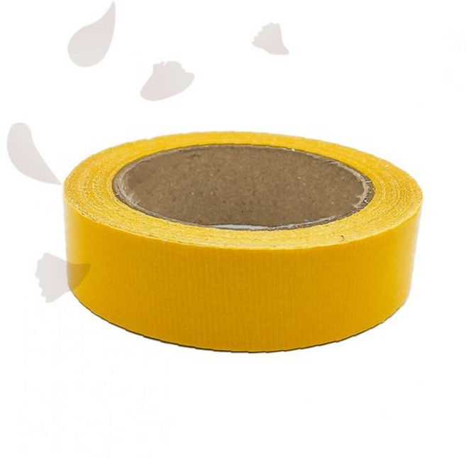 바닥재 고정용 노란색 롤형 접착 테이프 실내 인테리어 시공 마감 보수 작업 공사, 카펫테이프3cmx20m, 카펫테이프3cmx20m, 1개