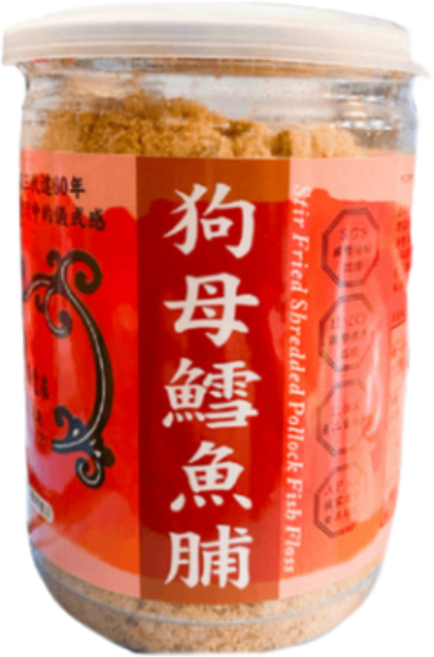 林太太魚鬆專賣店 經典魚鬆系列 狗母鱈魚脯, 180g, 1個