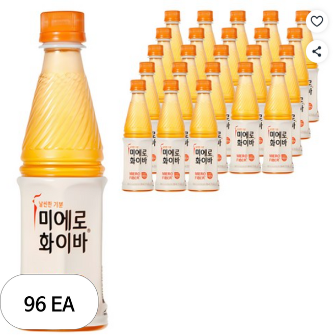 미에로화이바 PET, 350ml, 96개