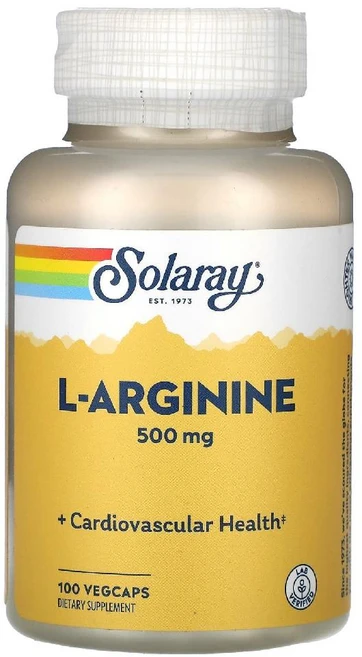 Solaray l-알지닌 500mg 베지 캡슐 100정 Solaray (솔라레이), Solaray, l-알지닌, 500mg, 베지 캡슐 1, 1개 - 쿠팡