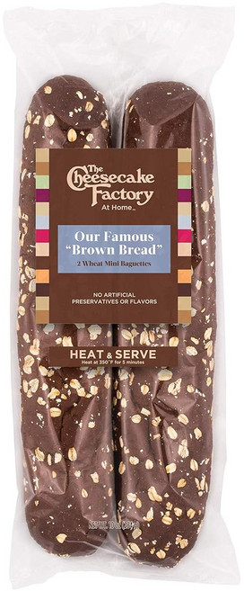 미국 치즈케이크 팩토리 브라운 브레드 빵 스위트 데미 바게트 The Cheesecake Factory, 1개, 284g