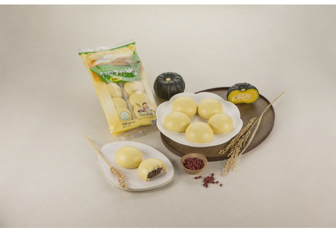 밀원본가 소화 잘되는 우리밀 단호박 안흥찐빵 500g (50g x 10개입) 국산팥500g, 1개