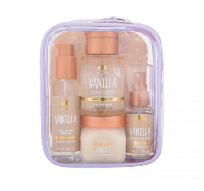 바디워시 샤워젤 데일리워시 바디솝 트리헛 미니 바닐라 에브리씽 샤워 선물 세트 각질 제거 슈가 스크럽 거품 젤 워시 휘핑 바디 버터 보습 및 셀프 케어 매끄러운 피부를 위한 제, 97ml