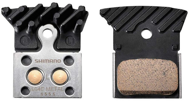 Shimano 金屬來令片 L04C 碟煞煞車 原廠公司貨, 1個