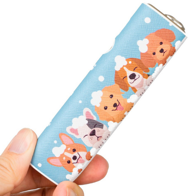 THE 100% 아이코스 호환용 일루마 원 케이스 퍼피 강아지캐릭터