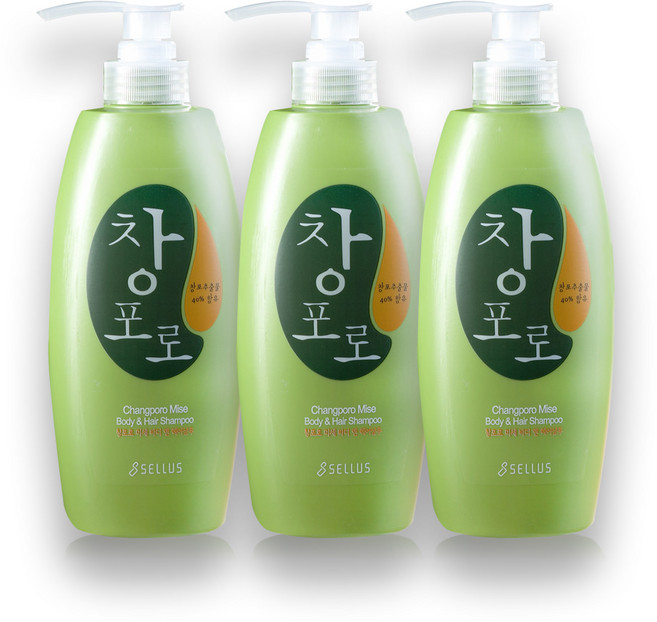 셀루스 창포샴푸 510ml 정품 1세트(3개), 3개