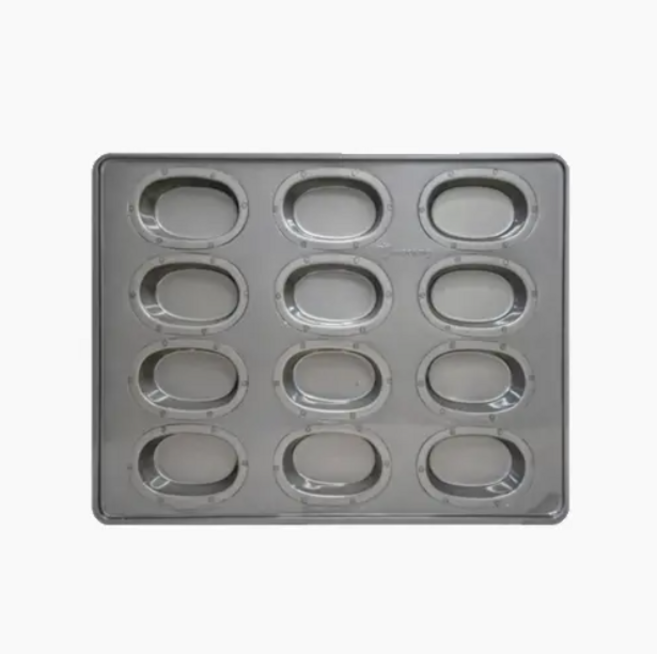 실팝 코팅 오발판 12구, 1개