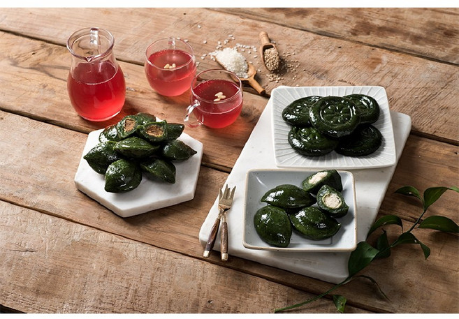 (무료배송)영양간식 식사대용/한산모시식품/모시담은 찐 한산모시 개떡 1kg(20ea), 1kg, 2박스
