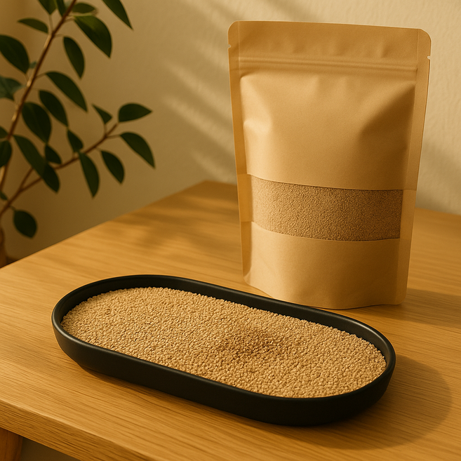 순수일상 천연가습제 500g 1개+접시 1개, 천연가습제 접시