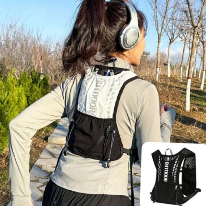 야간조끼 (보리별) 등산 러닝 경량조끼 마라톤 아웃도어