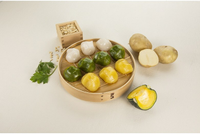 밀원본가 강원도 안흥 감자떡 600gx3종 감자 쑥 호박