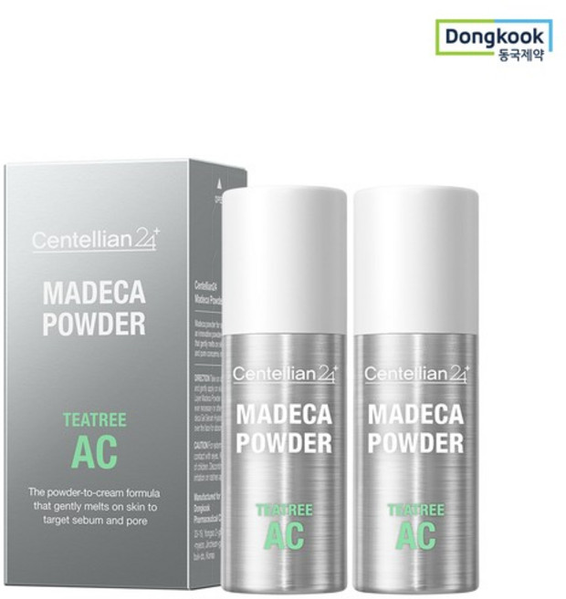 [동국제약] 마데카 분말 티트리 AC 마데카 파우더 6g 2개 세럼 분말 파우더 분말세럼