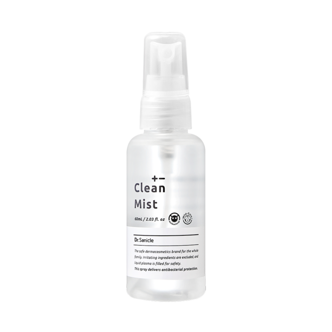 [닥터세니클] 무알콜 저자극 아기 외출 손 장난감 소독 닥터세니클 클린 미스트 60mL, 1개