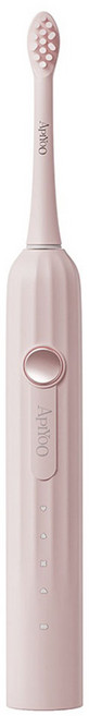 APIYOO 성인 음파 전동 칫솔, 1개, T1-A-F(핑크)