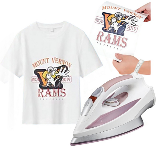 아이레노 티셔츠 전사 포토용지 A4 100매 열전사지 의류 프린트 출력용 전사용 종이, 100개