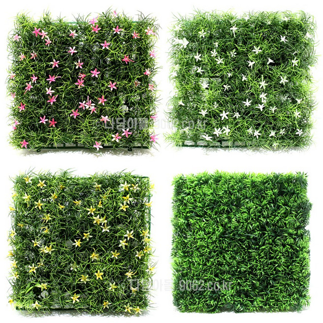 정육용품 인조잔디 꽃잔디 실내장식 조경 인테리어 베란다 테라스, 핑크(별꽃)