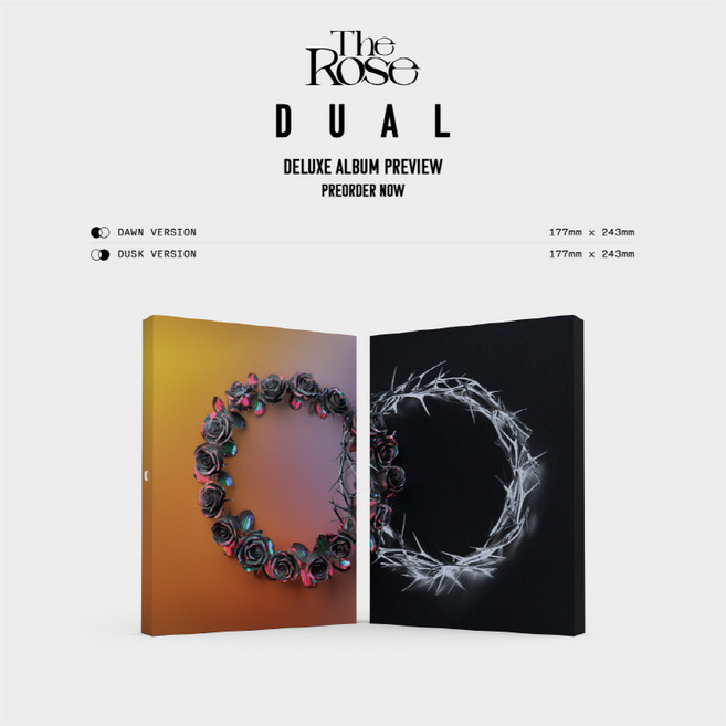 더 로즈 (THE ROSE) 2집 / DUAL (Deluxe Box Album)(1종버전선택), Dusk Ver (VDCD7013)