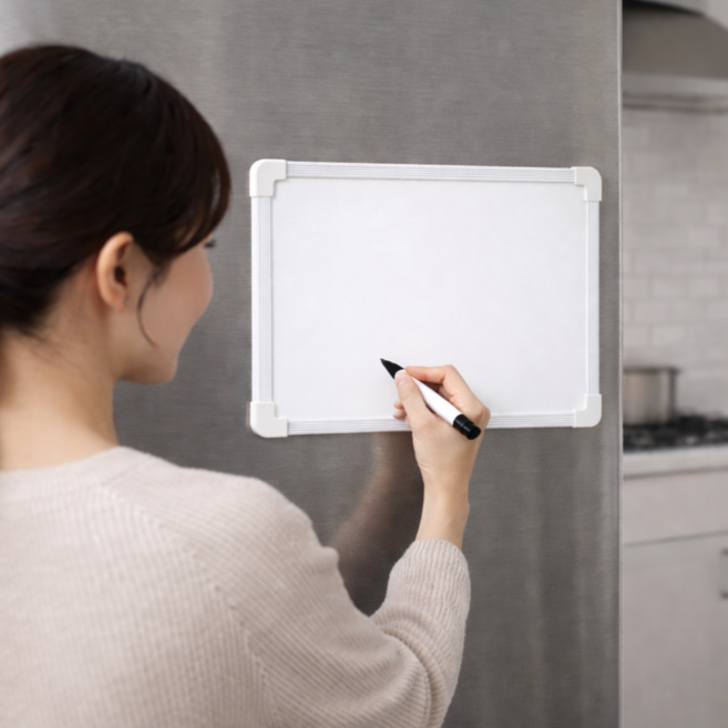 탄디르 냉장고 자석 화이트보드, 1개