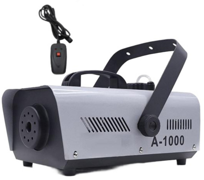 무대연출 스모그머신 포그 연무기 1000w 클래식 조명 특수효과 안개, 듀얼제어 1000W 클래식 4m