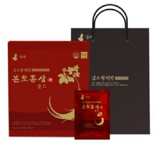 김소형 원방 본초 홍삼 진액 골드 홍삼 선물세트, 1개, 2.1kg