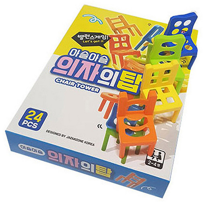 의자의탑 의자쌓기게임 게임 밸런스놀이, 본상품선택, 1개