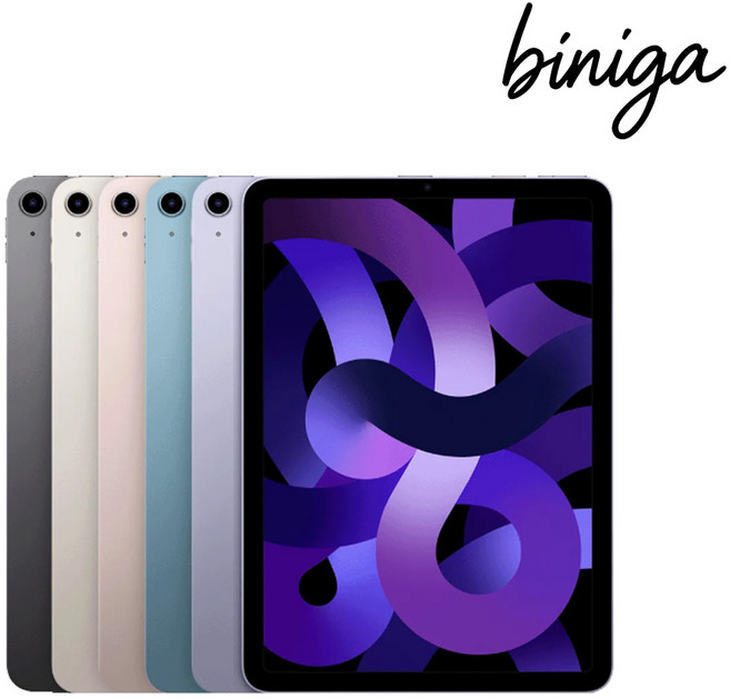 애플 아이패드 에어 5세대 중고 태블릿 [A2588] 모든부품 100%정품, Wi-Fi, 64GB, 랜덤S급