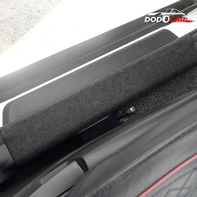 호환 베리뉴 티볼리 에어 도어스텝커버 발판 튜닝 가드 보호 몰딩 스티커, 펠트 (4P)