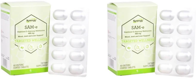 Vitacost 비타코스트 Synergy SAM e 400mg 60정 x2, 2개 - 쿠팡