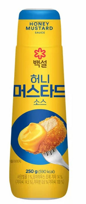 (실온)[백설]허니머스터드소스250g, 250g, 18개