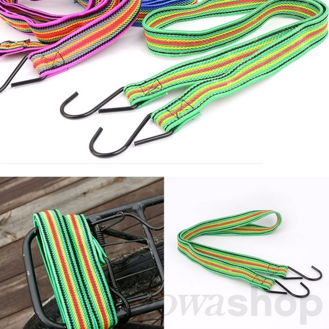 또와상회 3cm 폭 납작 고무끈 짐끈 자전거 오토바이 카트줄고리줄, 2.5M