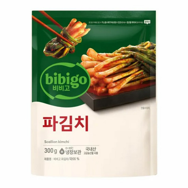 CJ 비비고 파김치, 300g, 2개