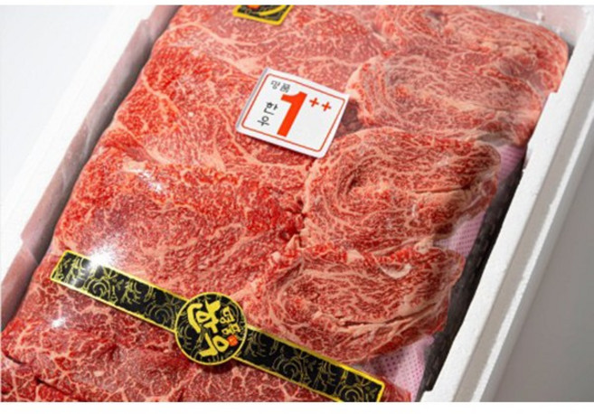 한우1++ 등급 특수부위 모듬 세트 구이용 꽃등심 채끝등심 특수부위 캠핑고기 마블링, 감사세트, 1개