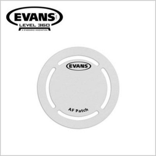[Evans] 에반스 Tom&Snare Patch 탐 스네어 패치 EQPAF1, 1개