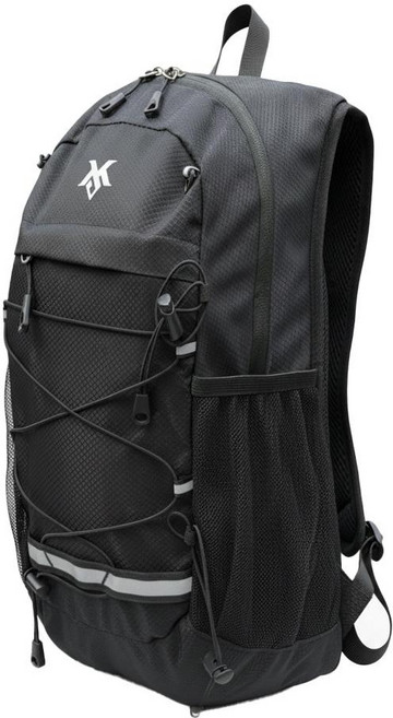 戶外運動雙肩包 徒步登山防潑水大容量揹包, 黑色, 1個