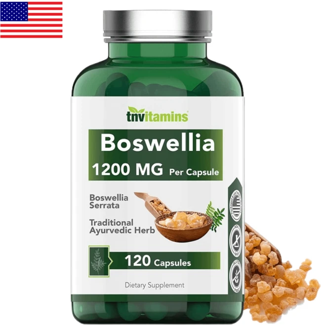 tnvitamins 보즈웰리아 1200mg 120캡슐, 보스웰리아 1200mg 120캡슐, 1개, 120정 - 쿠팡