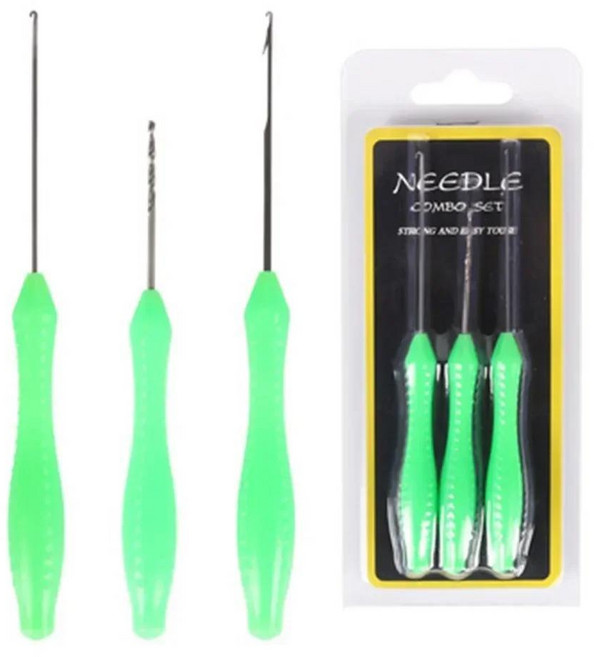 미끼 바늘 후크 드릴 보일리 잉어 낚시 터미널 태클 야외, 2. 3Pcs Kit, 1개