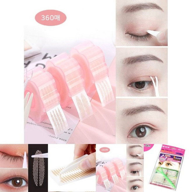 대용량 쌍꺼풀테이프/쌍커풀테이프/쌍테/쌍거풀테이프/쌍커플테잎/쌍까풀테이프/쌍카플테이프/쌍수테이프, A타입-기본형, 1개