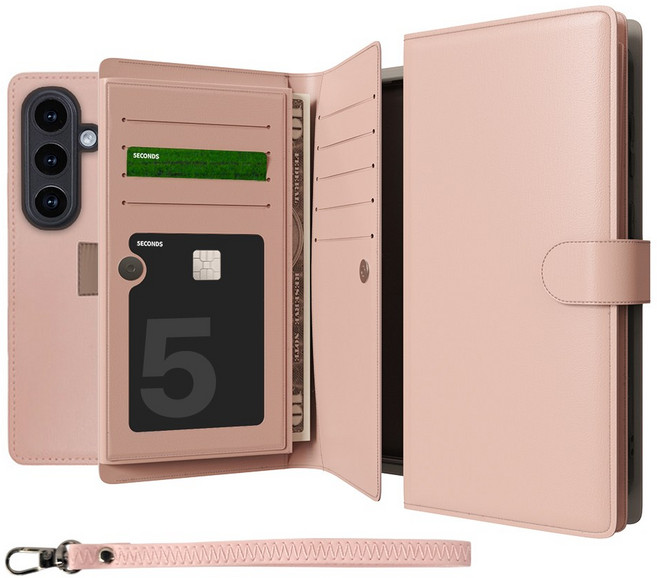 5세컨즈 샤오미 핸디 지갑 가죽 다이어리 카드수납 휴대폰 케이스