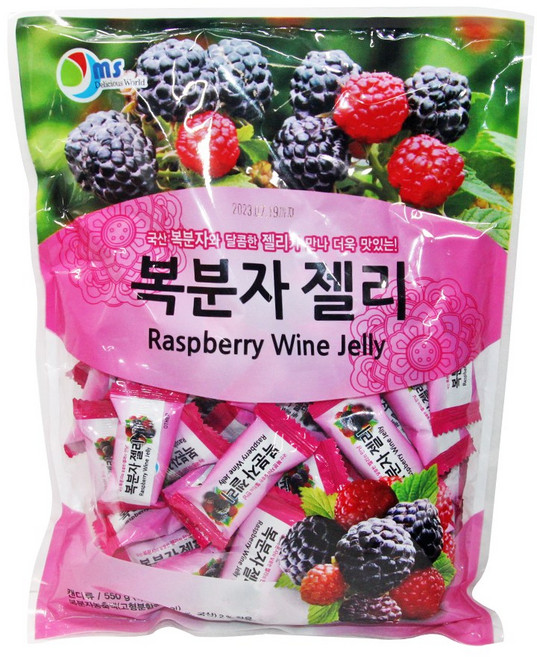 복분자젤리 500g, 550g, 1개