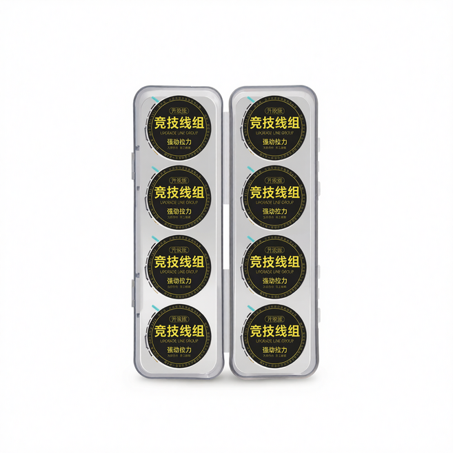 手工魚線組 競技線組, 2.7米線組8卷裝 送線組盒, 1個